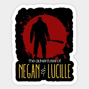 The Adventures Of Negan & Lucille Sticker